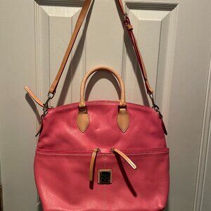 Dooney & Bourke Pink Pocket Satchel NWOT